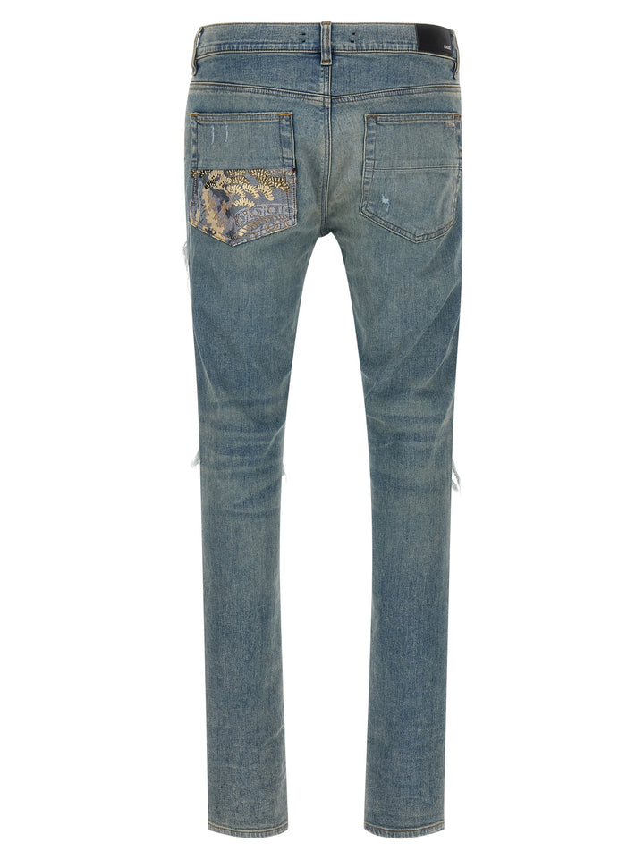 Amiri Crane Mx1 Jeans - Blu | 7d4abe39721c36e1cc68b7ed019e0246d033e095