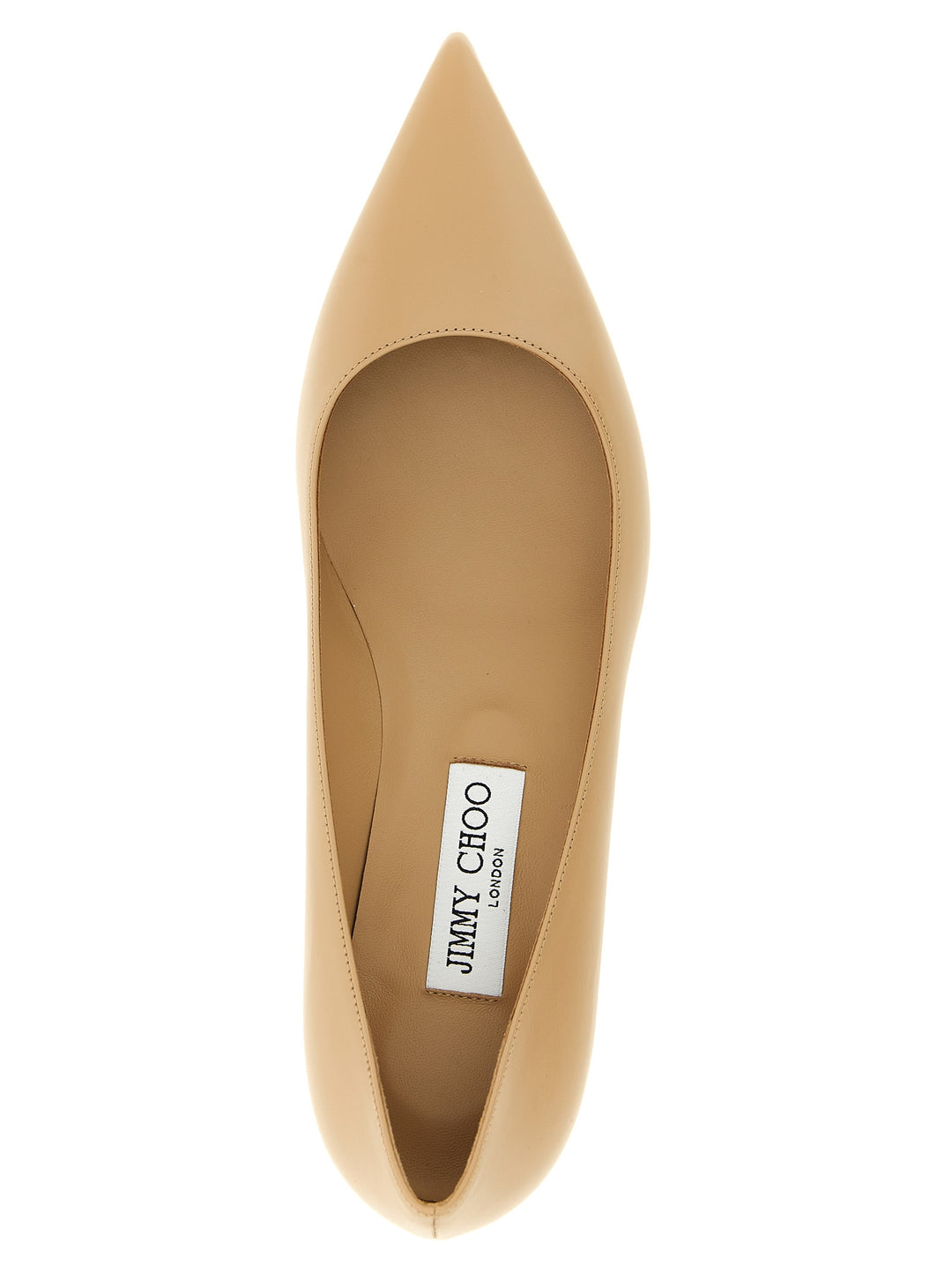 Jimmy Choo Amelia Decollete - Beige | 84bec78830569e5449adfbdc7251eeab4e22c931