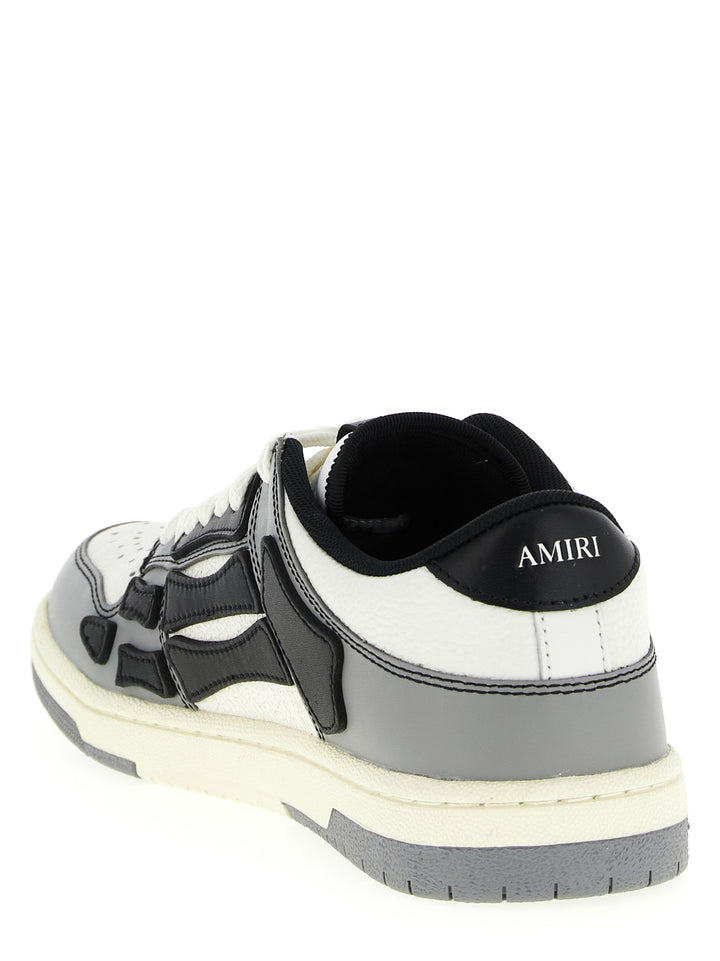 Amiri Varsity Skel Low Top Sneakers - Grigio | 5743c0a3e8621824feedac1560dcf4eb6e0c3a6e
