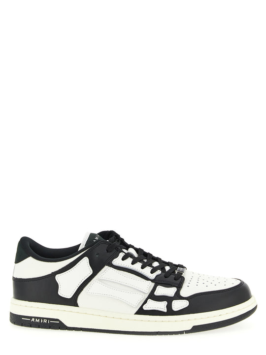 Skel Low Top Sneakers Bianco/Nero