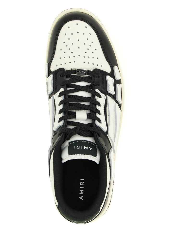 Amiri Skel Low Top Sneakers - Bianco/Nero | e5b3b06735a8e7168cfb5abd5d01117d263a069c