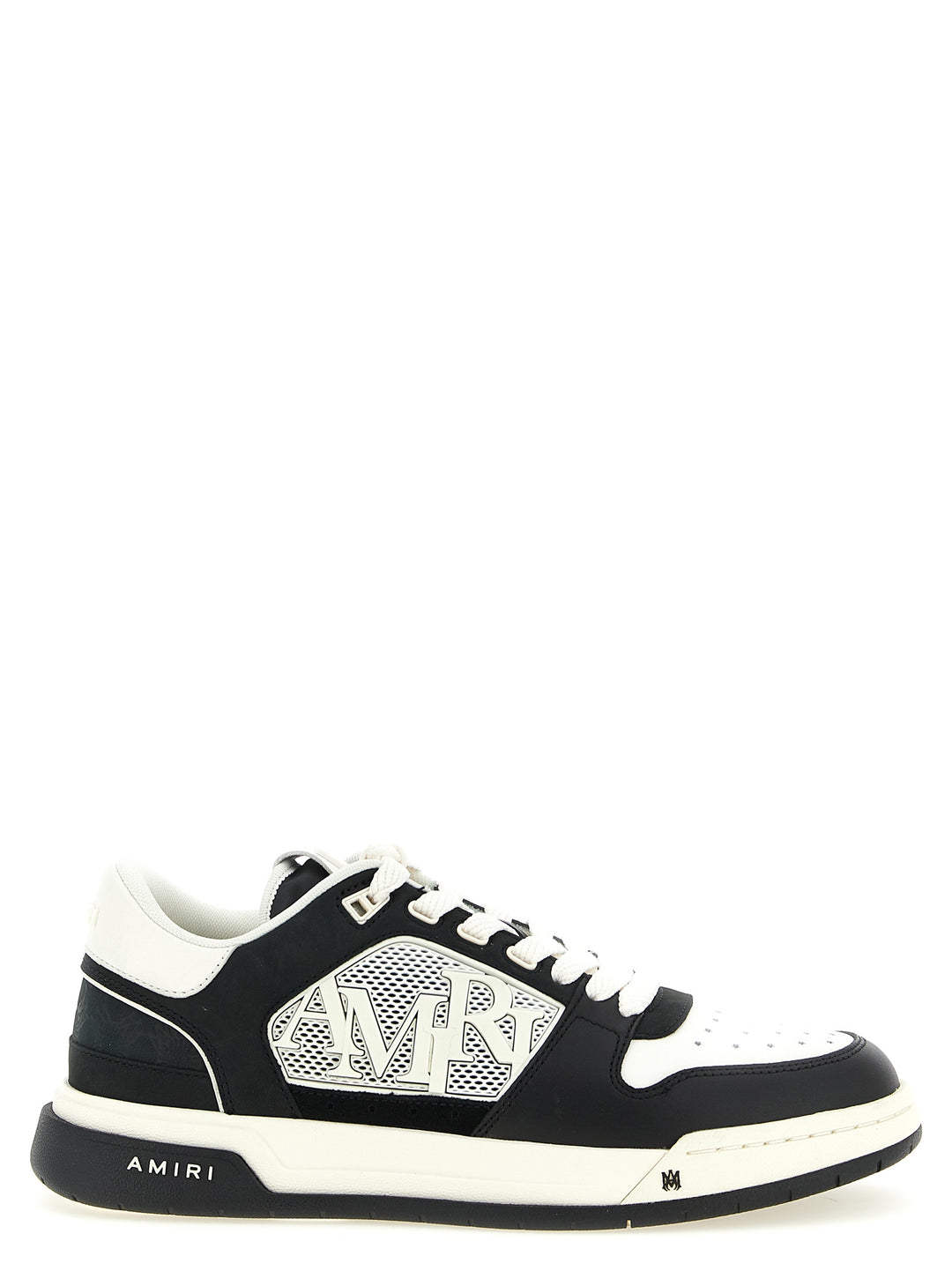 Amiri Ma Quad Debossed Classic Low Sneakers - Bianco/Nero | 2e81a304668f987ed4145d41273e23c70b5f0629