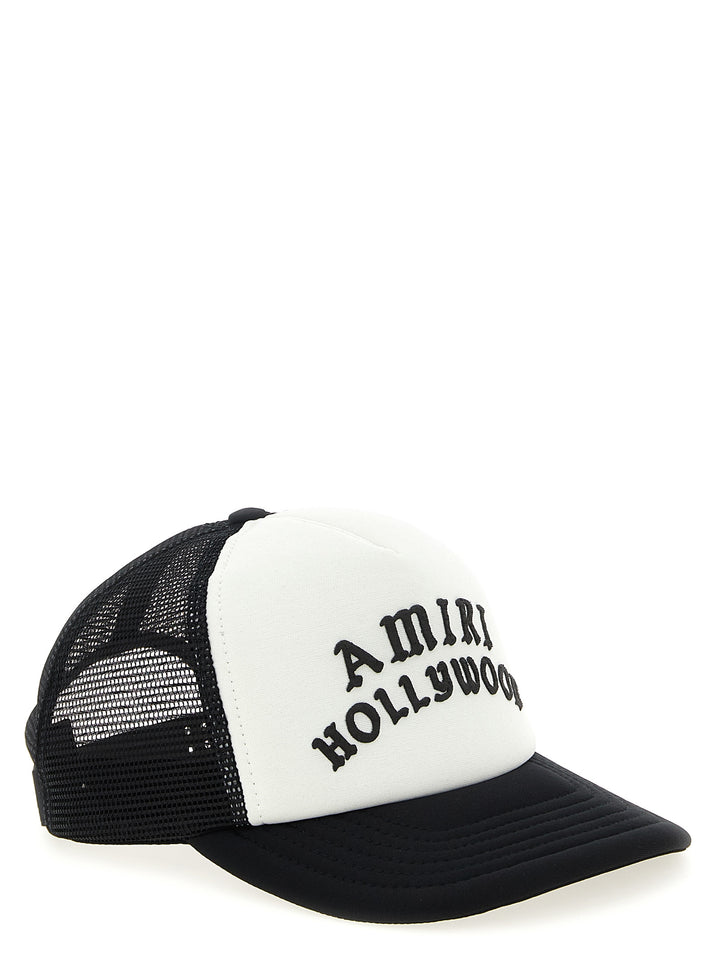 Amiri Amiri Hollywood Trucker Cappelli - Bianco/Nero | 6cc3ffaefea2a9368d7cee4e1763668714436407
