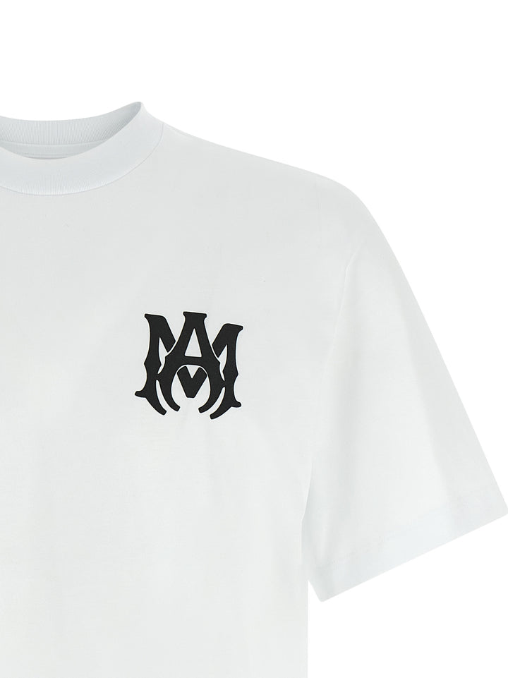 Amiri Ma Core Logo T shirt - Bianco/Nero | 1cce0b207a4d2352fd9dc64d26005eebeb18a9f1