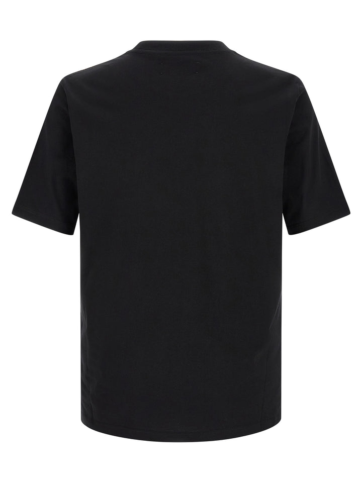 Amiri Staggered Logo T shirt - Nero | 33c1d1c29ee518933cdf12ae131363a078ca9bd4