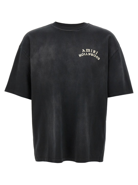 Amiri Hollywood T Shirt Nero