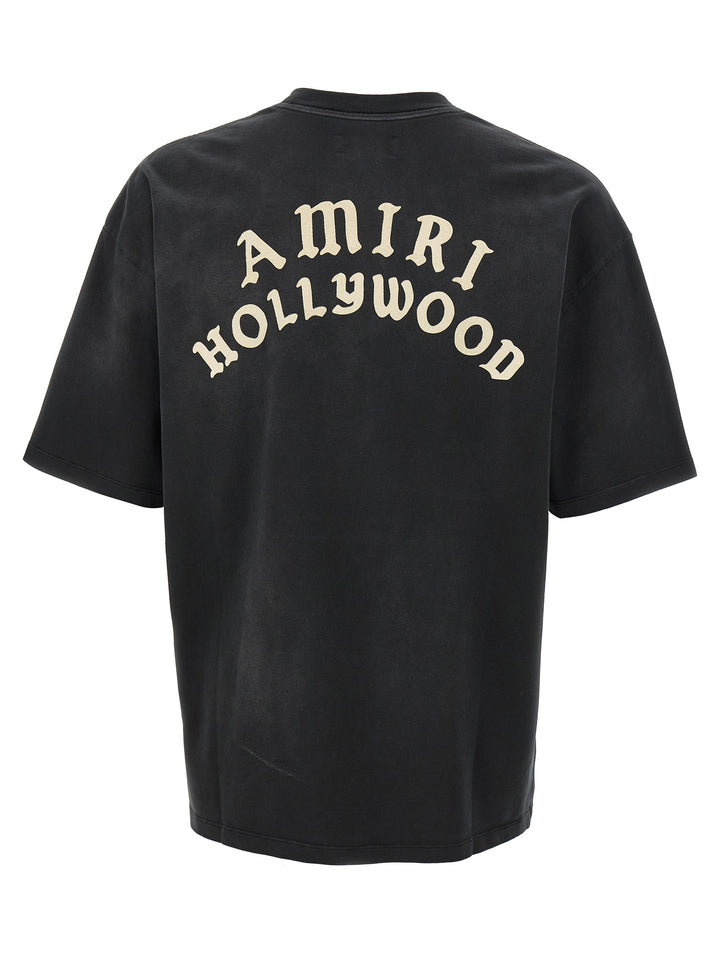 Amiri Amiri Hollywood T shirt - Nero | 9645dd5deda445ddd7ff6131eacc5c772cb09355