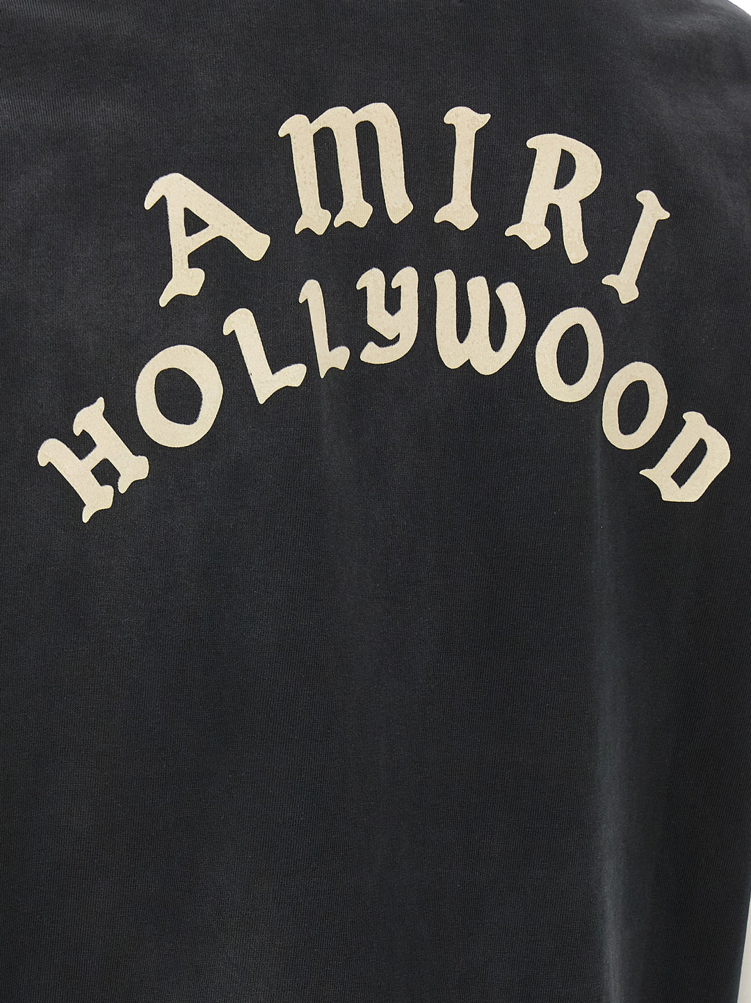 Amiri Amiri Hollywood T shirt - Nero | d45206856d5eb3bd495bbfc86c3870b1ebbfe416