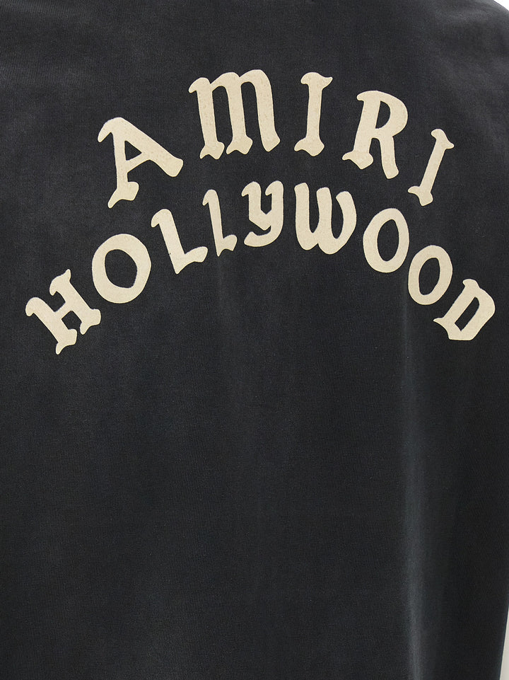 Amiri Amiri Hollywood T shirt - Nero | d45206856d5eb3bd495bbfc86c3870b1ebbfe416