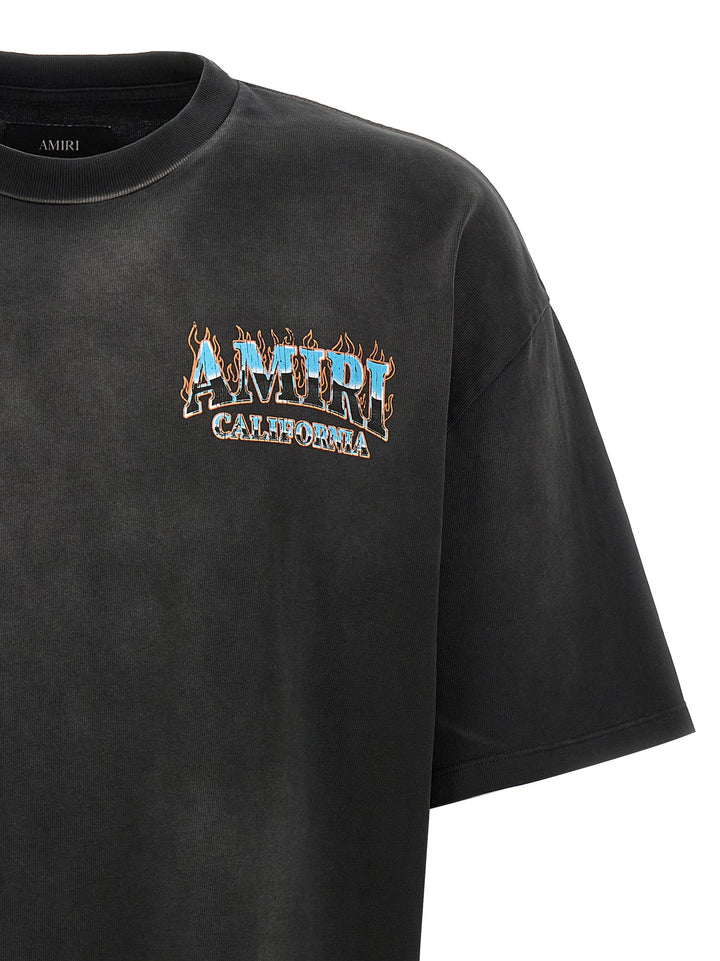 Amiri Sunny Place Tee T shirt - Nero | 132a9ed27745df5671079df9e6869f705a9c158f