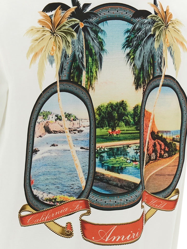 Amiri Ma Paradise T shirt - Bianco | c4b1f7e39267fffa413607717a87d272d2d792fd