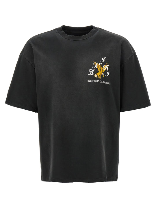Crystal Eagle Tee T Shirt Nero