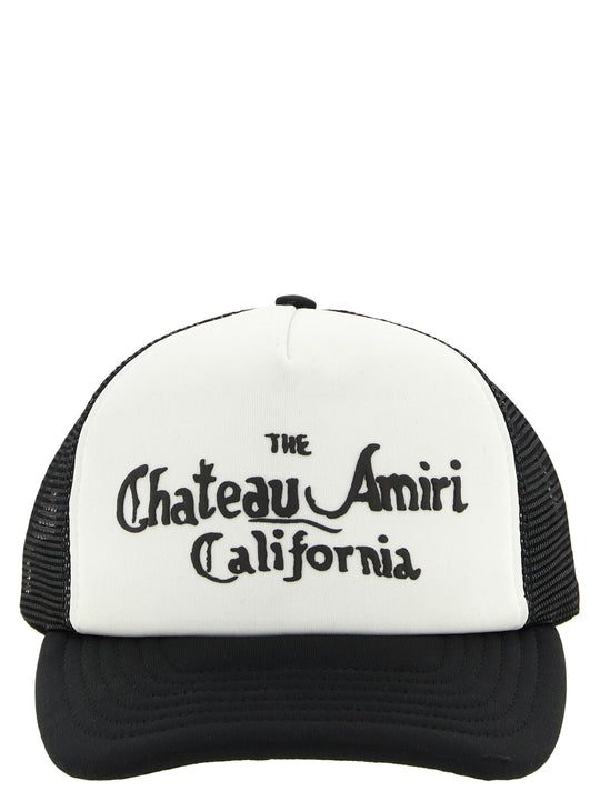 Chateau Amiri Foam Trucker Cappelli Bianco/Nero