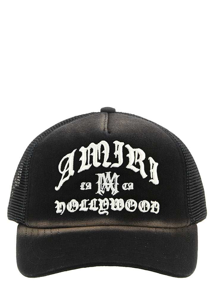 Amiri Amiri Hollywood Trucker Cappelli - Nero | be53b0545404f400455ebb551419a8e486e1fa38