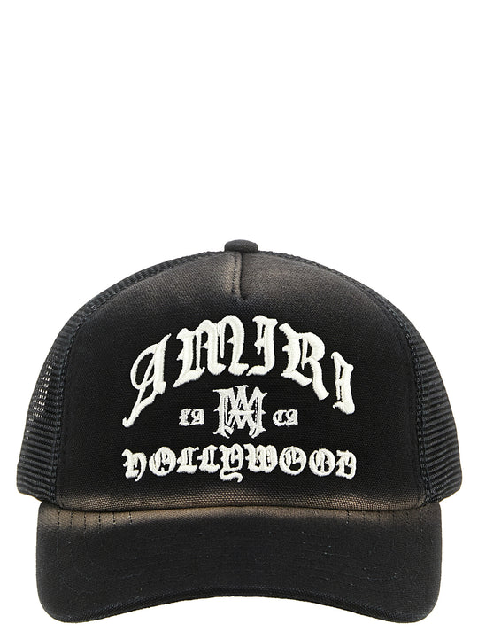 Amiri Hollywood Trucker Cappelli Nero