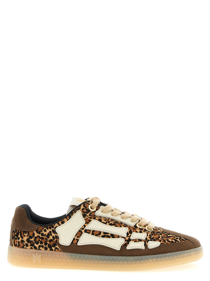 Amiri Leopard Pacific Bones Sneakers - Marrone | 4b16e7d2d3cfc699332c373213f1cc43be7880d2