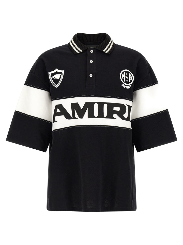 Amiri Amiri Sport Polo - Bianco/Nero | 596803961a1ef50f06348b28a59cc1881dbac35a