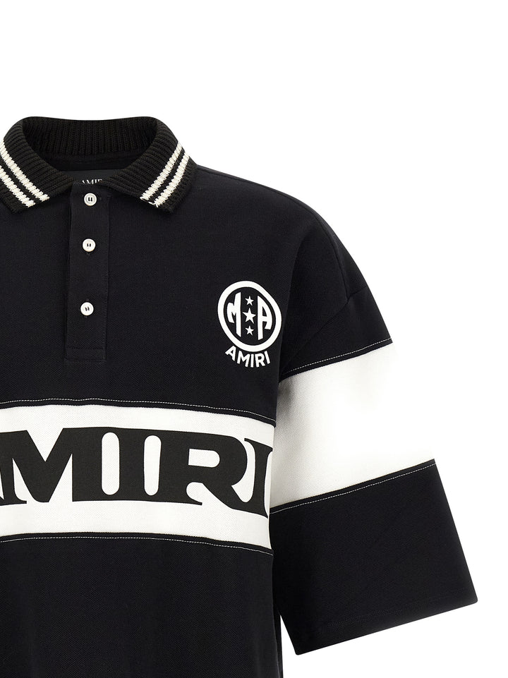 Amiri Amiri Sport Polo - Bianco/Nero | ba69eb0d11c97b87019af26ffff19d9bd1dd35f9