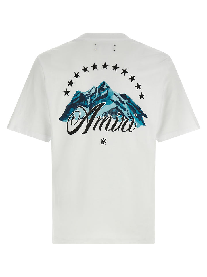 Amiri Mountain Tee T shirt - Bianco | c0dd01edf74084ea0b2dde826cdb3241be01e4e2
