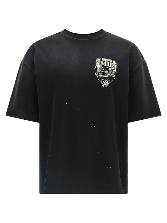 Amiri Eagle T Shirt Nero