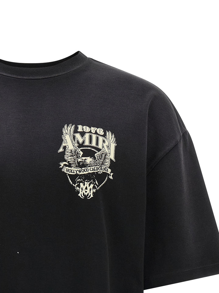 Amiri Amiri Eagle T shirt - Nero | 549e0265fd8e133f21f21eb95d2d341de4c66892