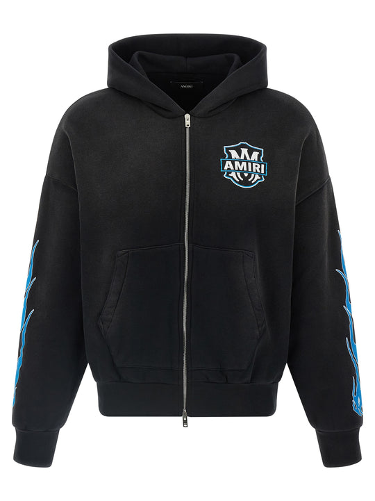 Ma Flames Felpe Nero