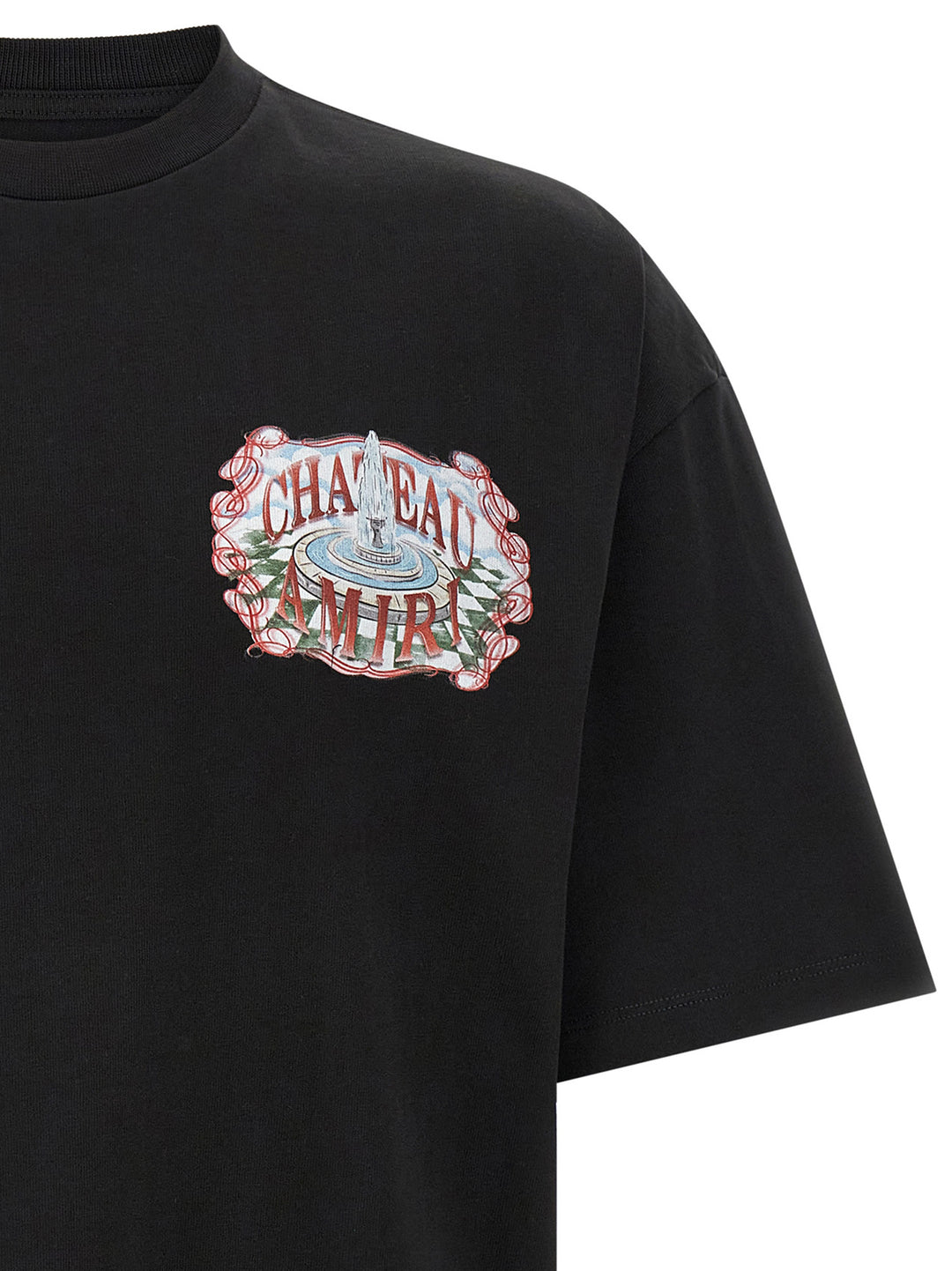 Amiri Chateau Sketch T shirt - Nero | fde28d71462707f34d454f65b4ce2dd2d5cf0370