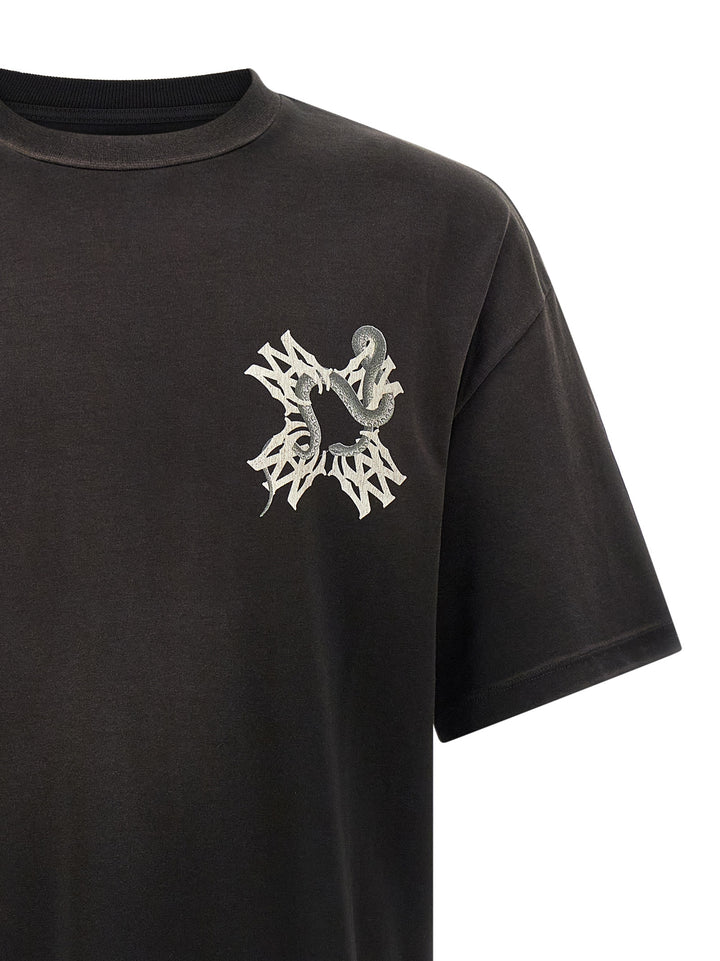 Amiri Ma Quad Snake T shirt - Nero | 40e86c2bb958f593203952edc38c57b276d848c5