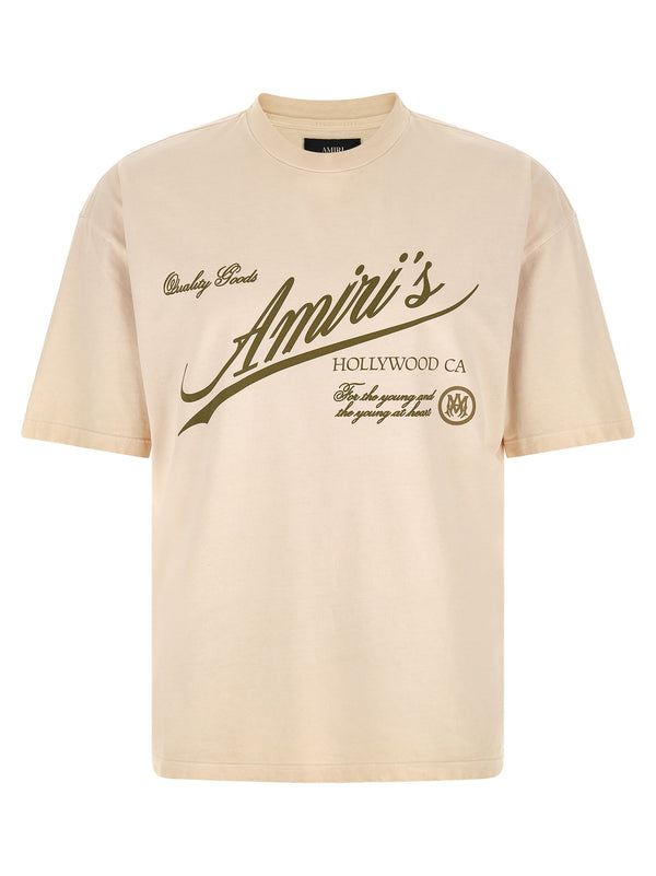 Cryst Qlty Goods Lj Skate T Shirt Beige