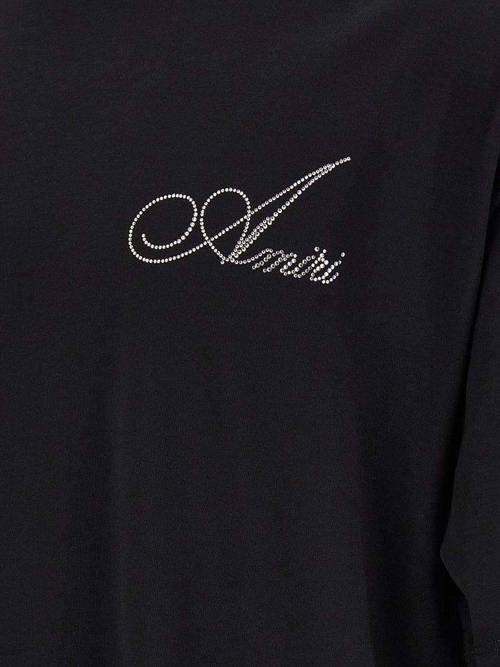 Amiri Crystal Application T shirt - Nero | 1711e199ce57650d4471f22d0deef6a1269abefb
