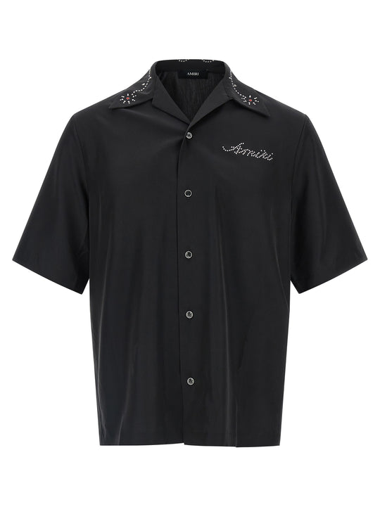 Amiri Stud Camp Camicie Nero