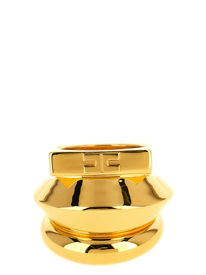 Elisabetta Franchi Three Band Ring Gioielli - Oro | 37ca974ee22d44c519cdfb22902480a32405f779