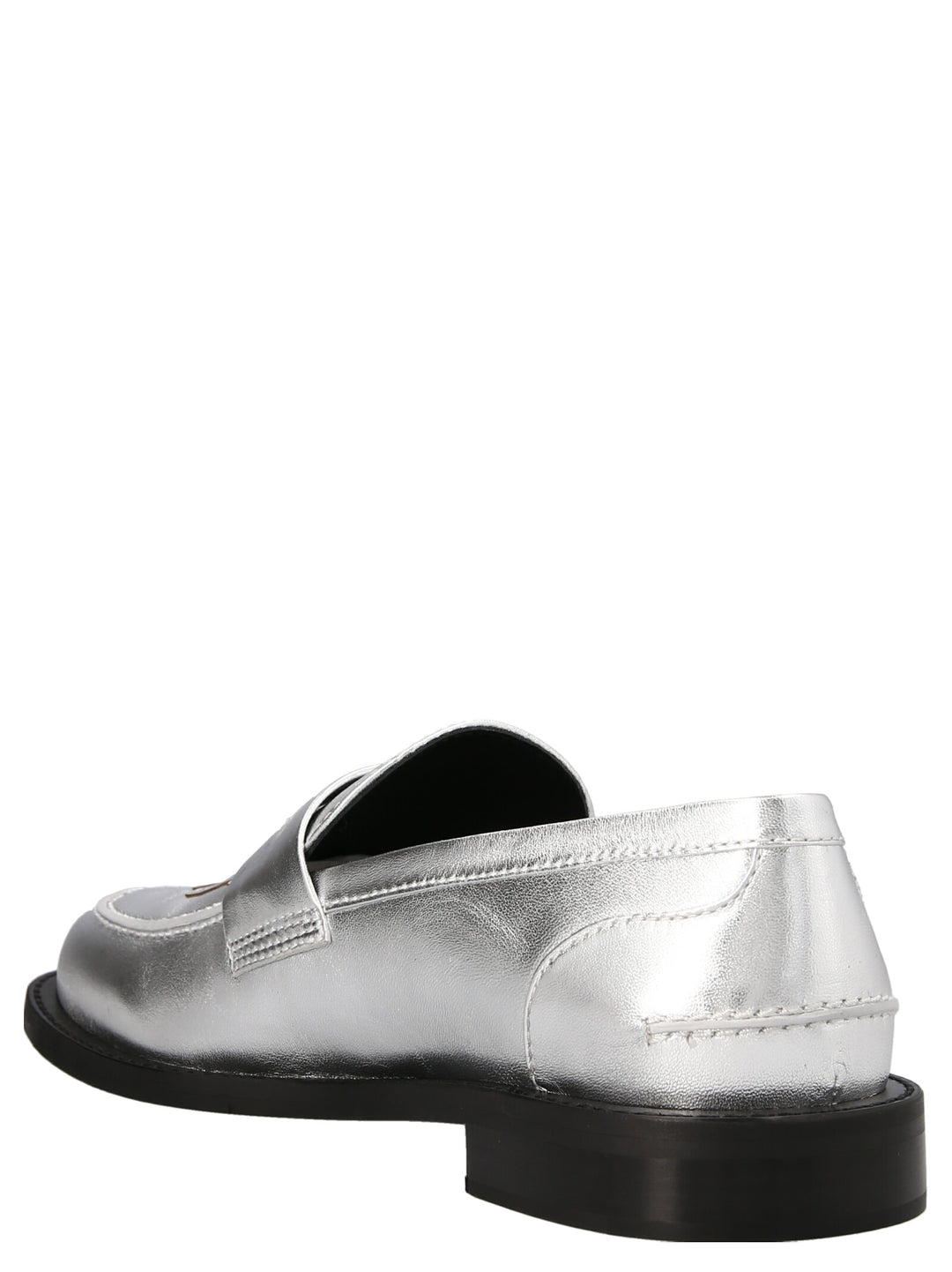 J.W. Anderson Logo Mocassini - Silver | 24ee1d4de367abbd65a017af85c172a8985cbd5a
