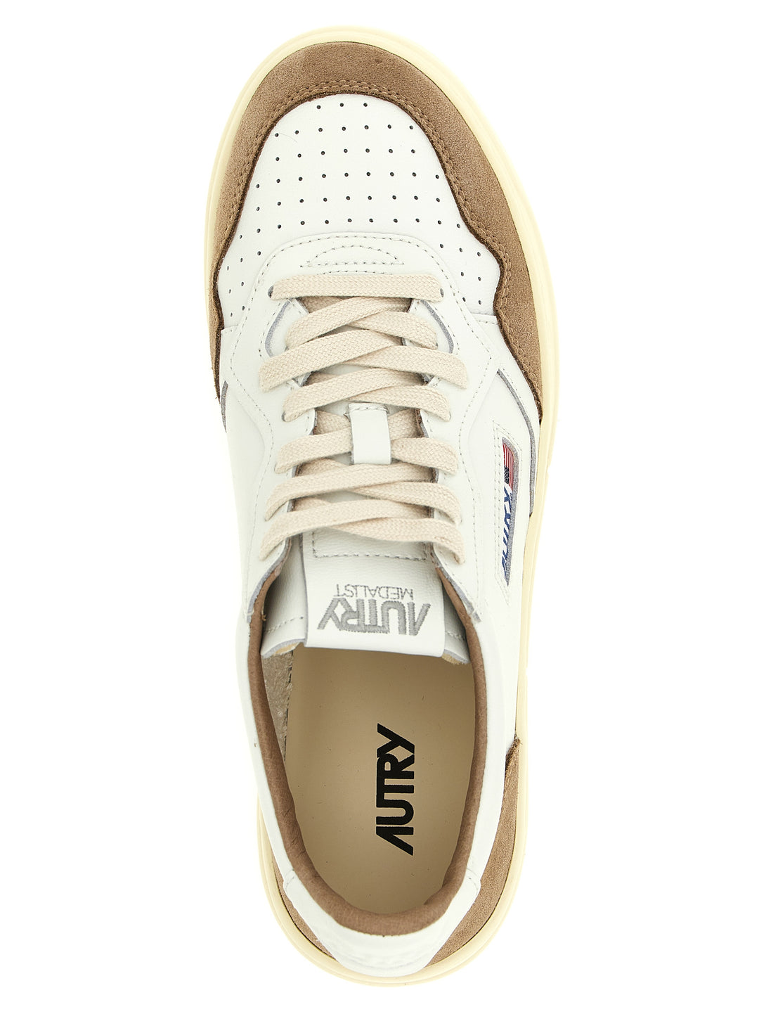 Autry Medalist Low Sneakers - Marrone | 4e136008aad01100b0d16292683d932ef434006d
