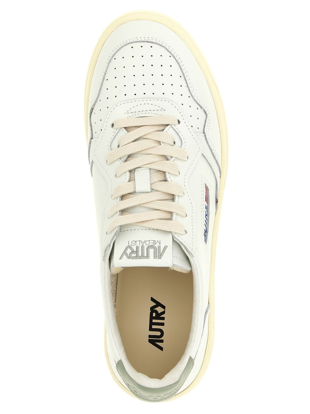 Autry Medalist Low Sneakers - Verde | 548ea7bb9a6d5ca50f0ba19764f62379656543b0