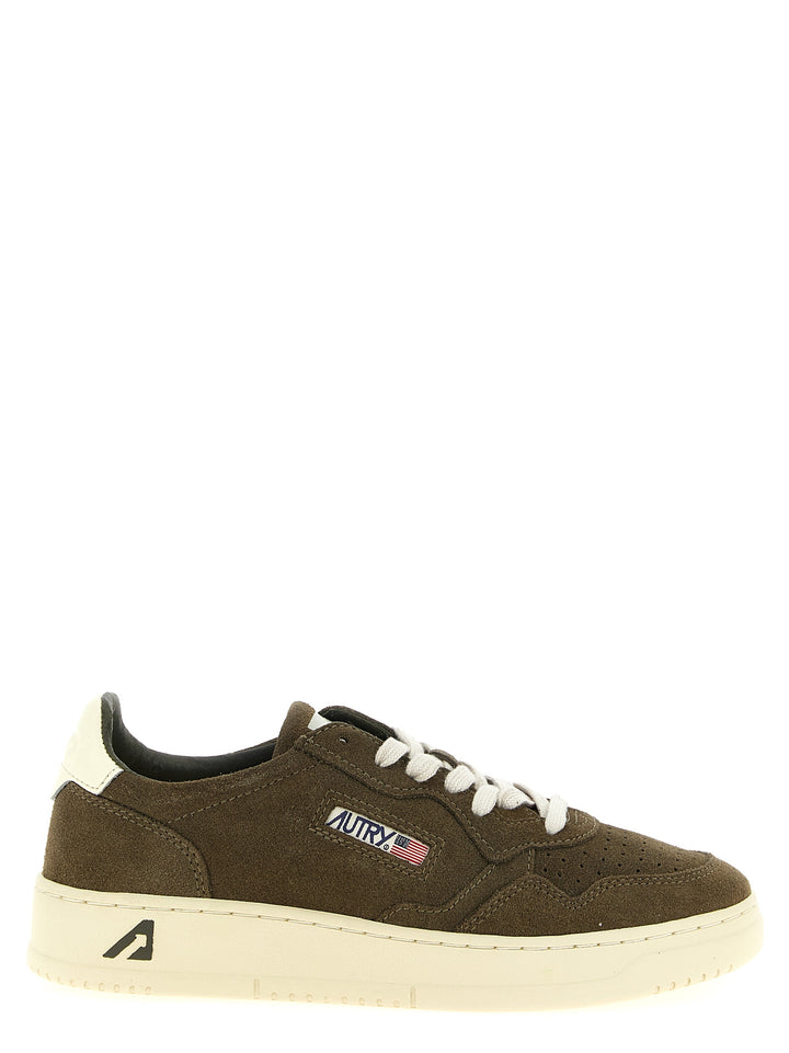 Autry Medalist Low Sneakers - Verde | 386e3e6cd30fd424cb1fd575eddcbbbe682a78a7