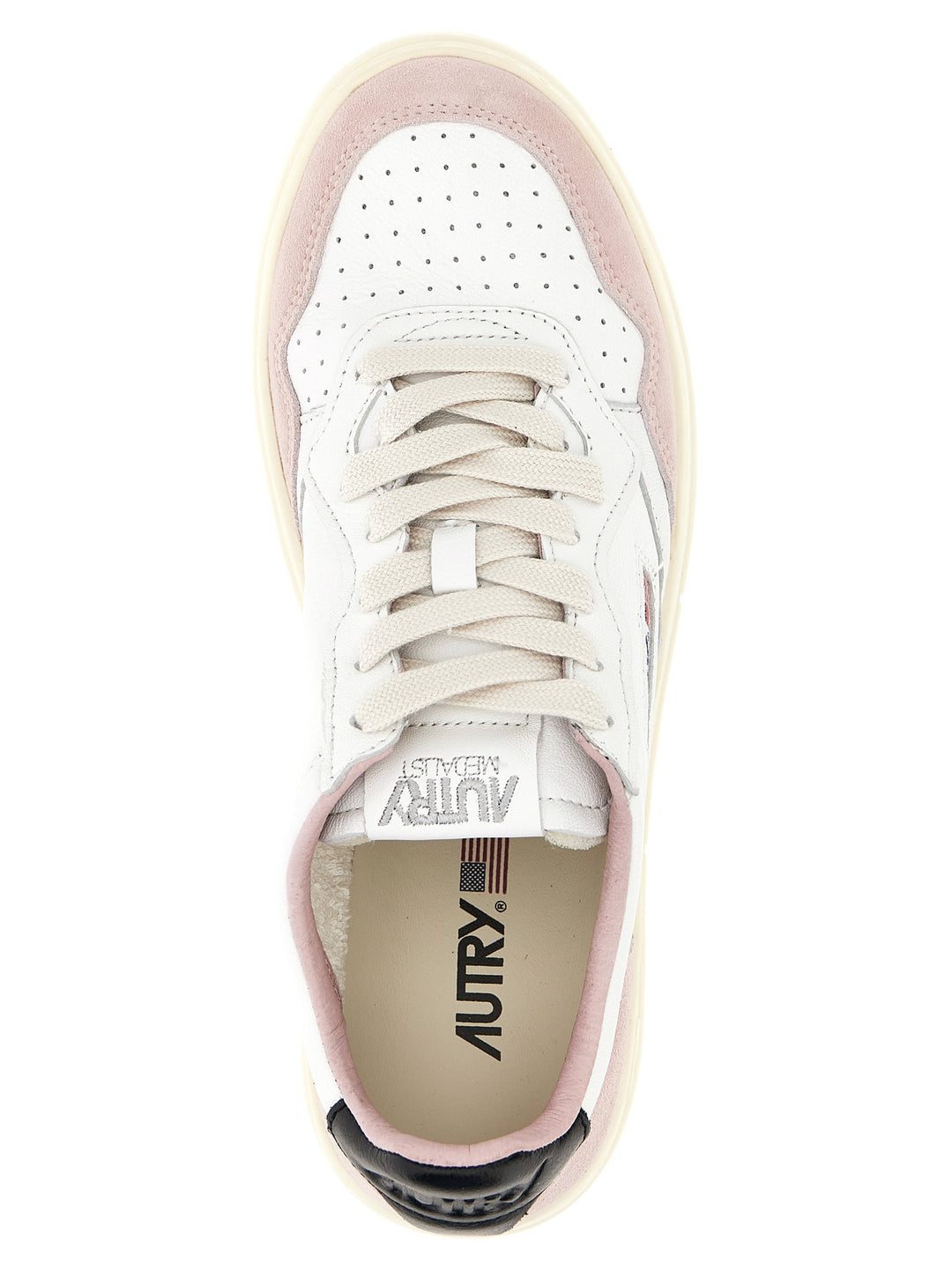 Autry Medalist Low Sneakers - Rosa | 91447f777f9288c6f436643411b177de470bbd1a