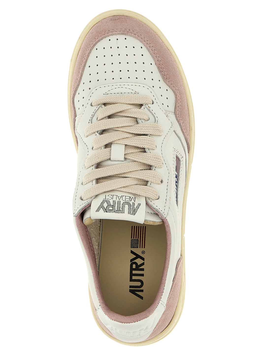 Autry Medalist Low Sneakers - Rosa | 87d649ef52f43b366e3b4c61a76db16664b4d6ce