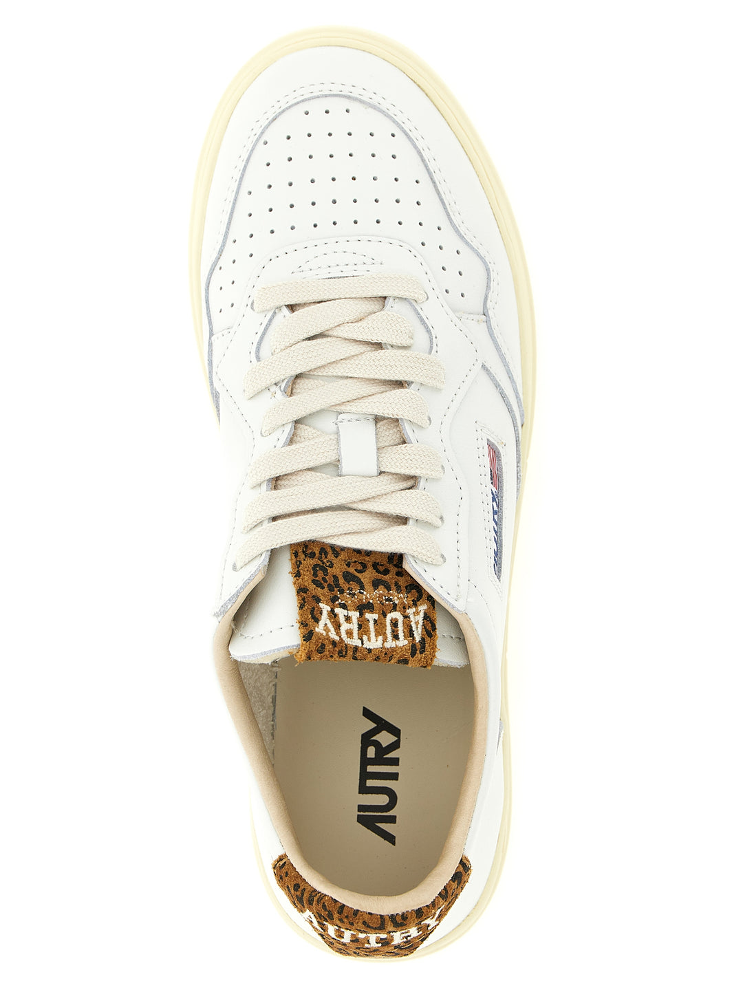 Autry Medalist Low Sneakers - Marrone | f63bd49712b0c85668dbd514413750a50b716df1