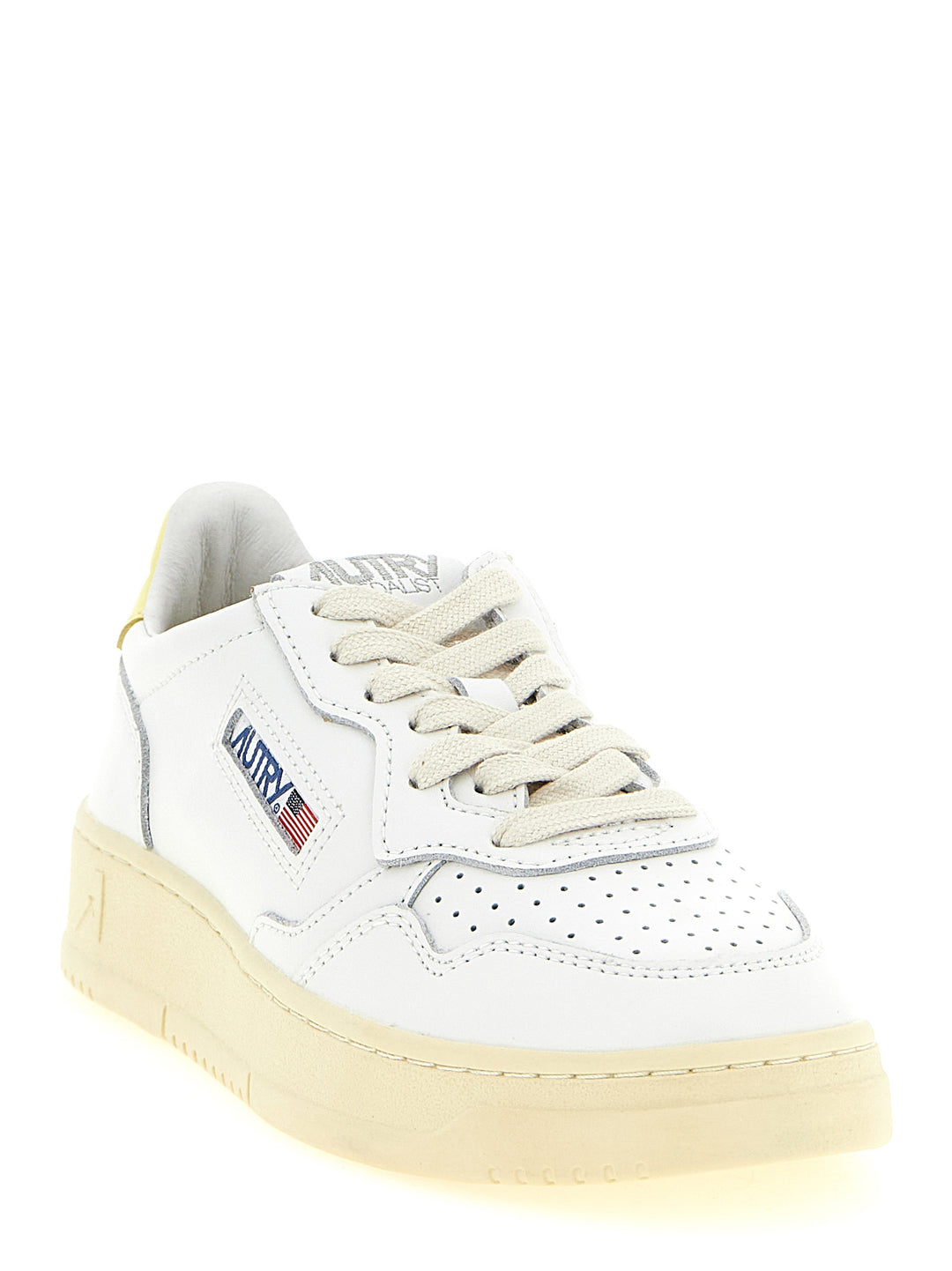Autry Medalist Low Sneakers - Giallo | a44b0e5eda547406b4cf1520abc9313f0b4ee850