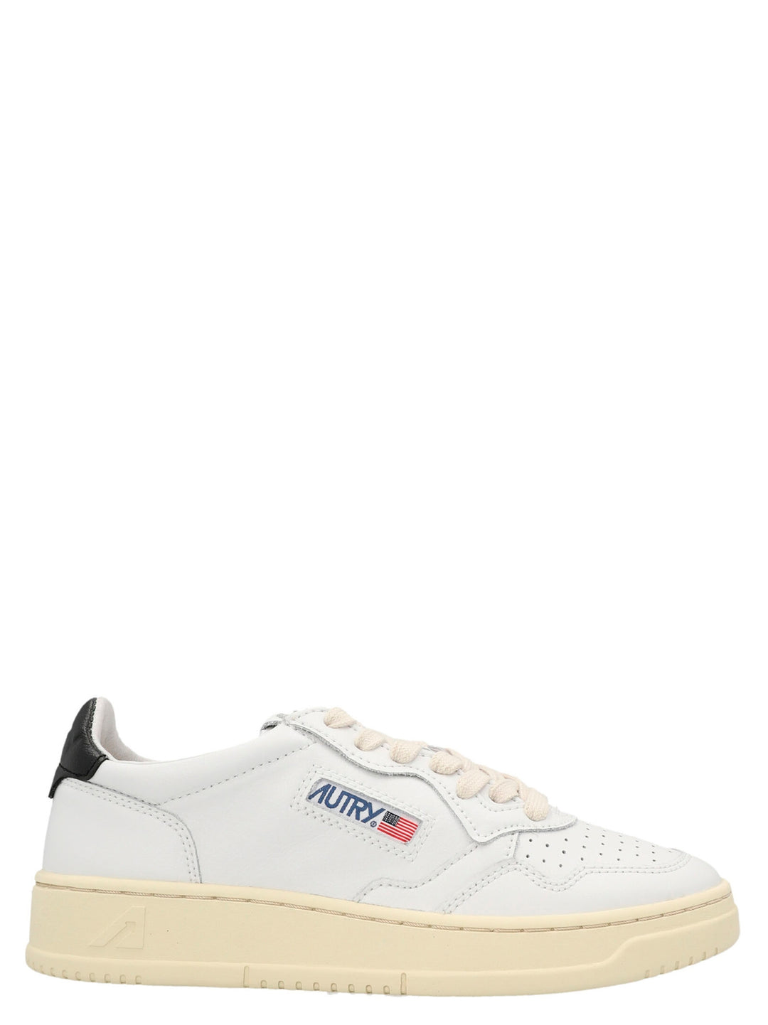 Autry Autry 01 Sneakers - Bianco/Nero | cbc06cafcb215b82448eeeaa4c43fb58ffb742ea