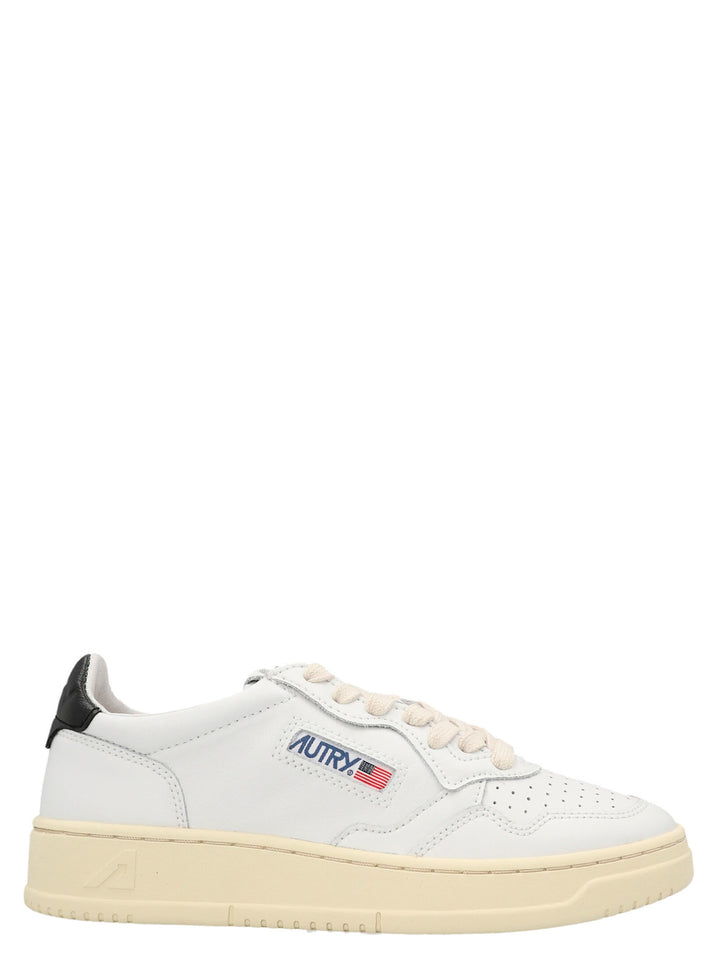Autry Autry 01 Sneakers - Bianco/Nero | cbc06cafcb215b82448eeeaa4c43fb58ffb742ea