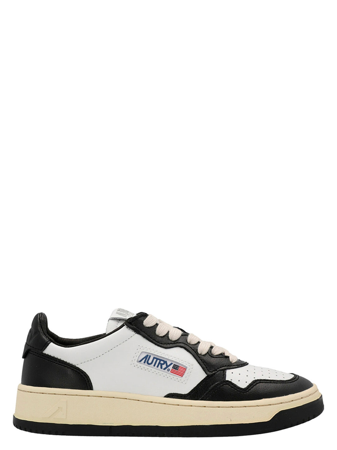 Autry Medalist Low Sneakers - Bianco/Nero | f1550f2fa6ee84ed3b39a31418ab916f1776876c