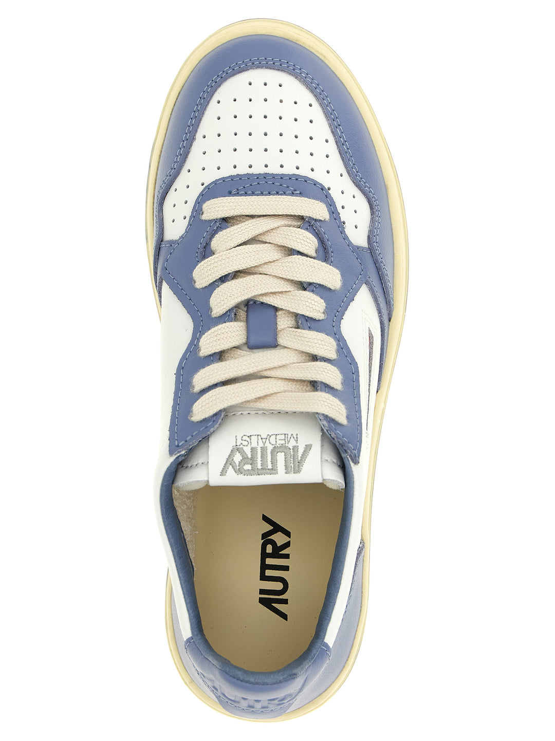 Autry Medalist Low Sneakers - Celeste | e0806b26bce882dc1ac7f6a73767ab6ac41604a8