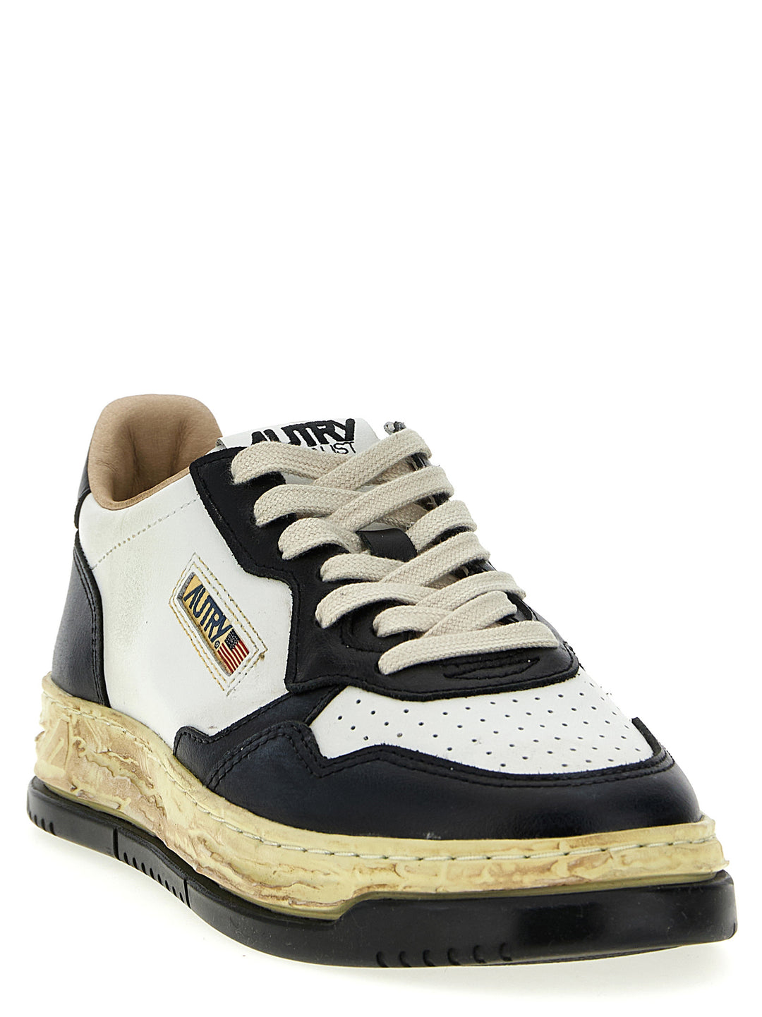 Autry Autry X Maison Mihara Yasuhiro Sneakers - Bianco/Nero | 594c7214a9a16ea7260d6fee28edae5798d1debc
