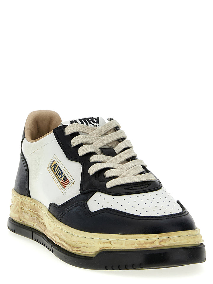Autry Autry X Maison Mihara Yasuhiro Sneakers - Bianco/Nero | 594c7214a9a16ea7260d6fee28edae5798d1debc