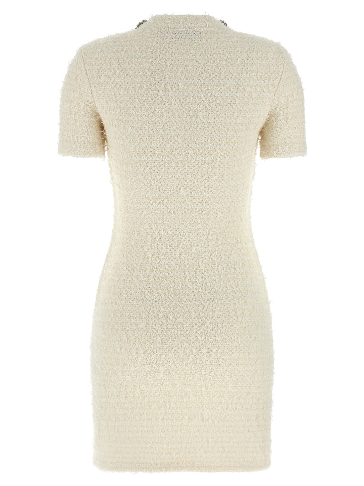 Self Portrait Knitted Dress Abiti - Bianco | 6522460145cb94a1163bff3465b75e446ab6ccf2