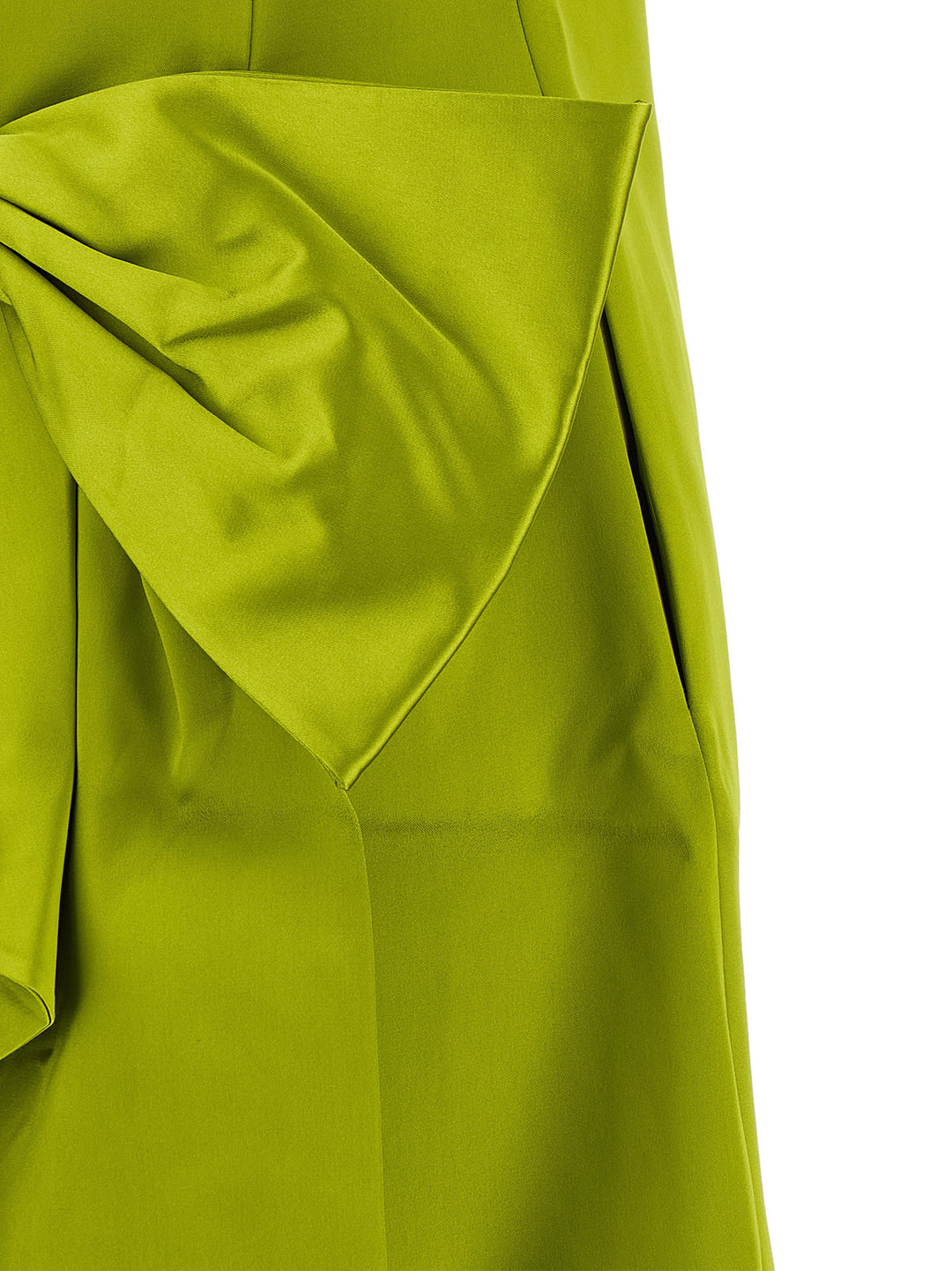 Self Portrait Maxi Bow Dress Abiti - Verde | abea108c966c011396f12b33b8af30e78af125f1