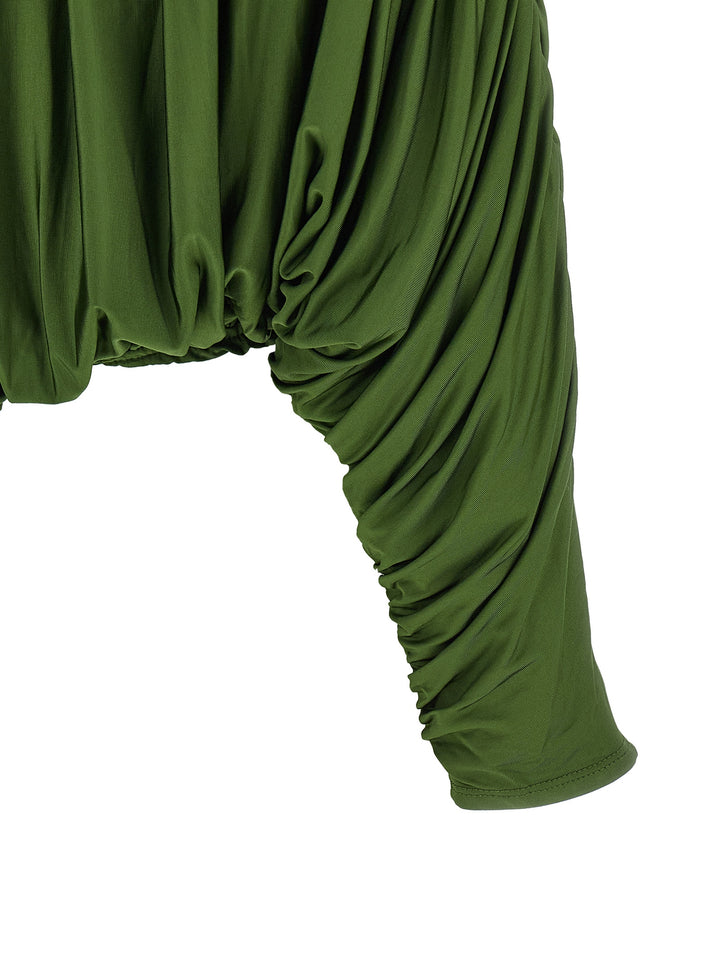 Self Portrait Short Top With Ripples Maglioni - Verde | f5c3ba5909bf0222139b3134f6f742a9e9caed6f