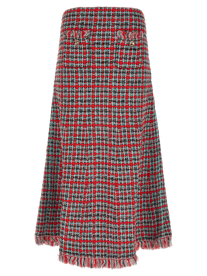 Self Portrait Tweed Skirt Gonne - Multicolor | 3cd06f8997c4b230345c4943ceb88cb68553bc5d